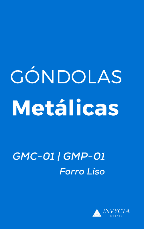 etiqueta de góndolas metálicas para equipamiento comercial 3